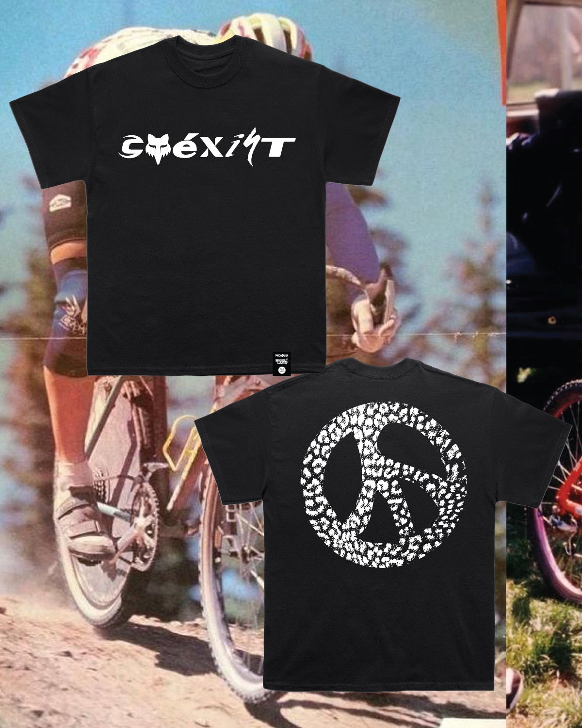 COEXIST Short Sleeve w/woven label