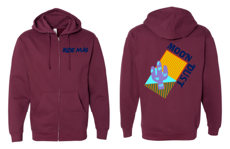 Ride Más Zip Hoodie