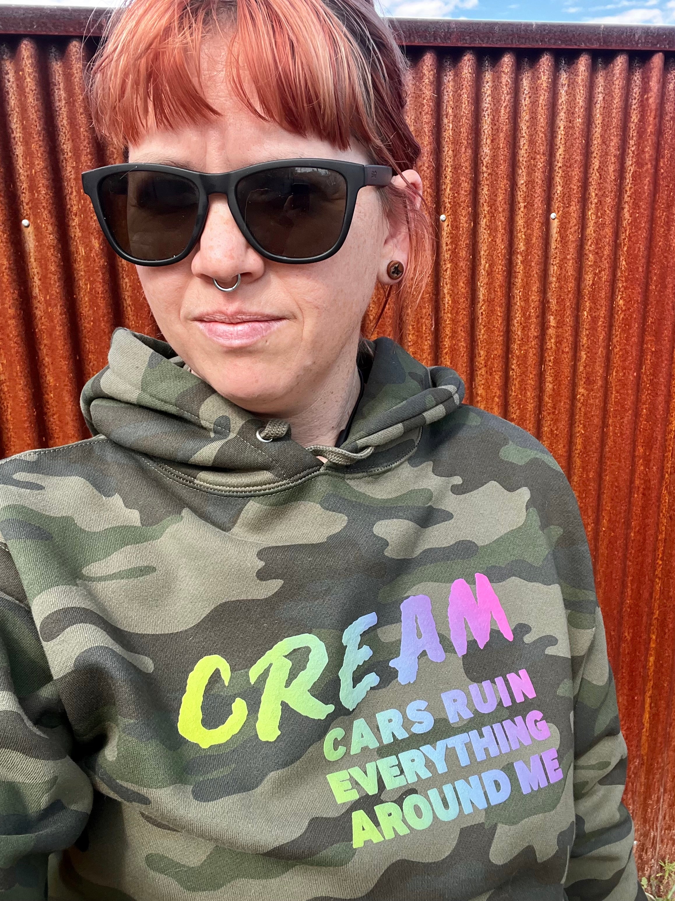 CREAM Hoodie – Moon Dust Apparel - Main Image