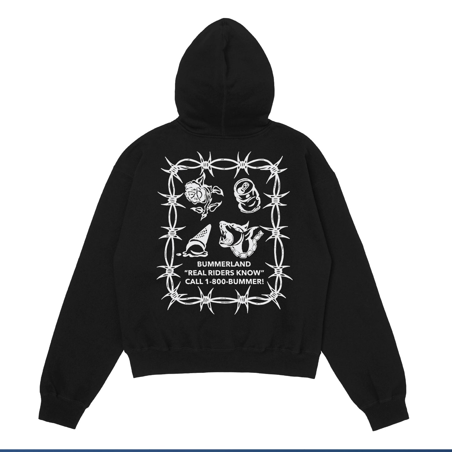 Bummerland Hoodie — Real Riders Know