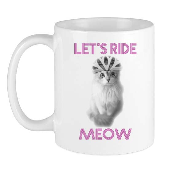 Let's Ride Meow Mug