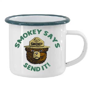 Smokey Sage Enamel Mug